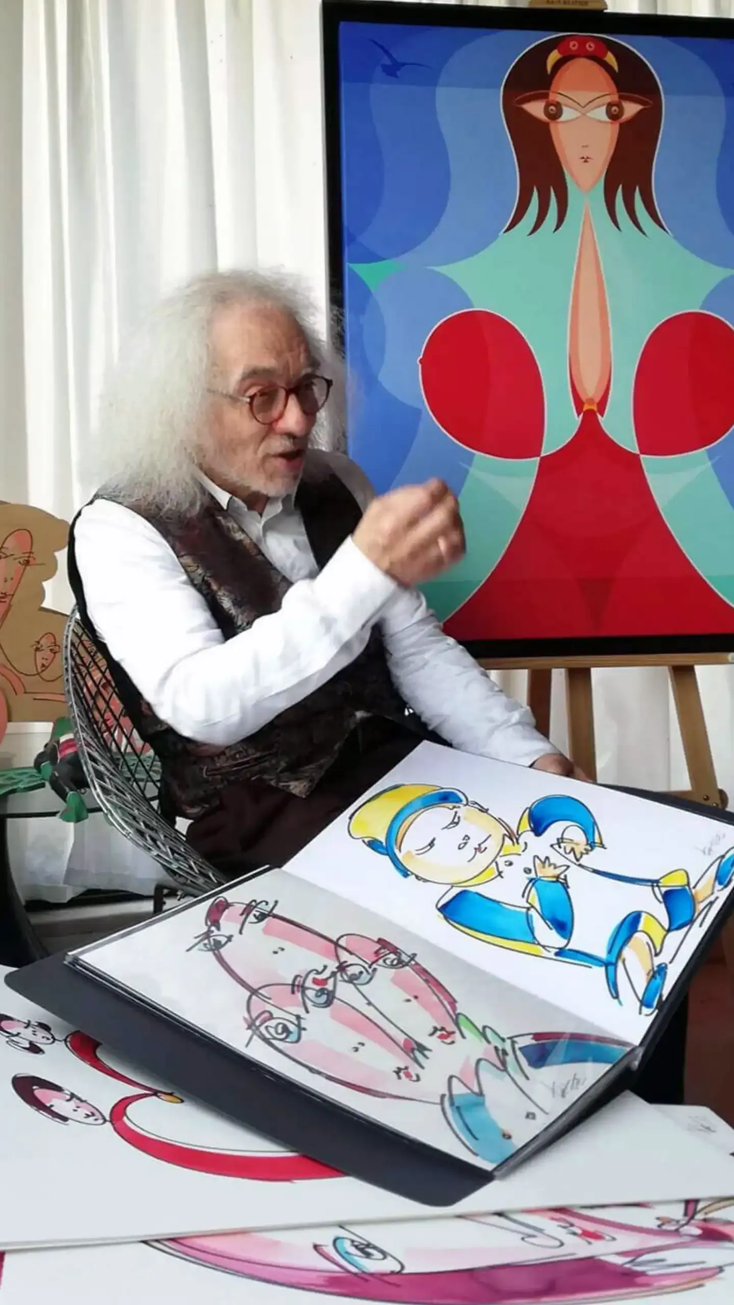 Orlando Pompeu, artiste plasticien